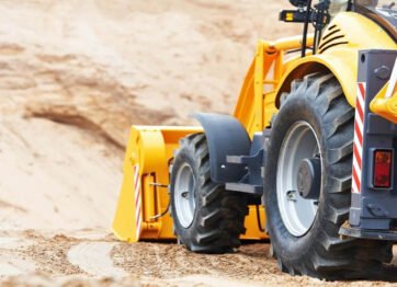 Excavator/equipment on site
