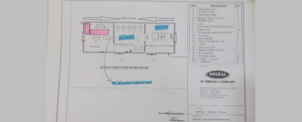 Singhal Group – Porta Cabins
